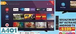 TOSHİBA 50 ULTRA HD ANDROİD TV/TELEVİZYON